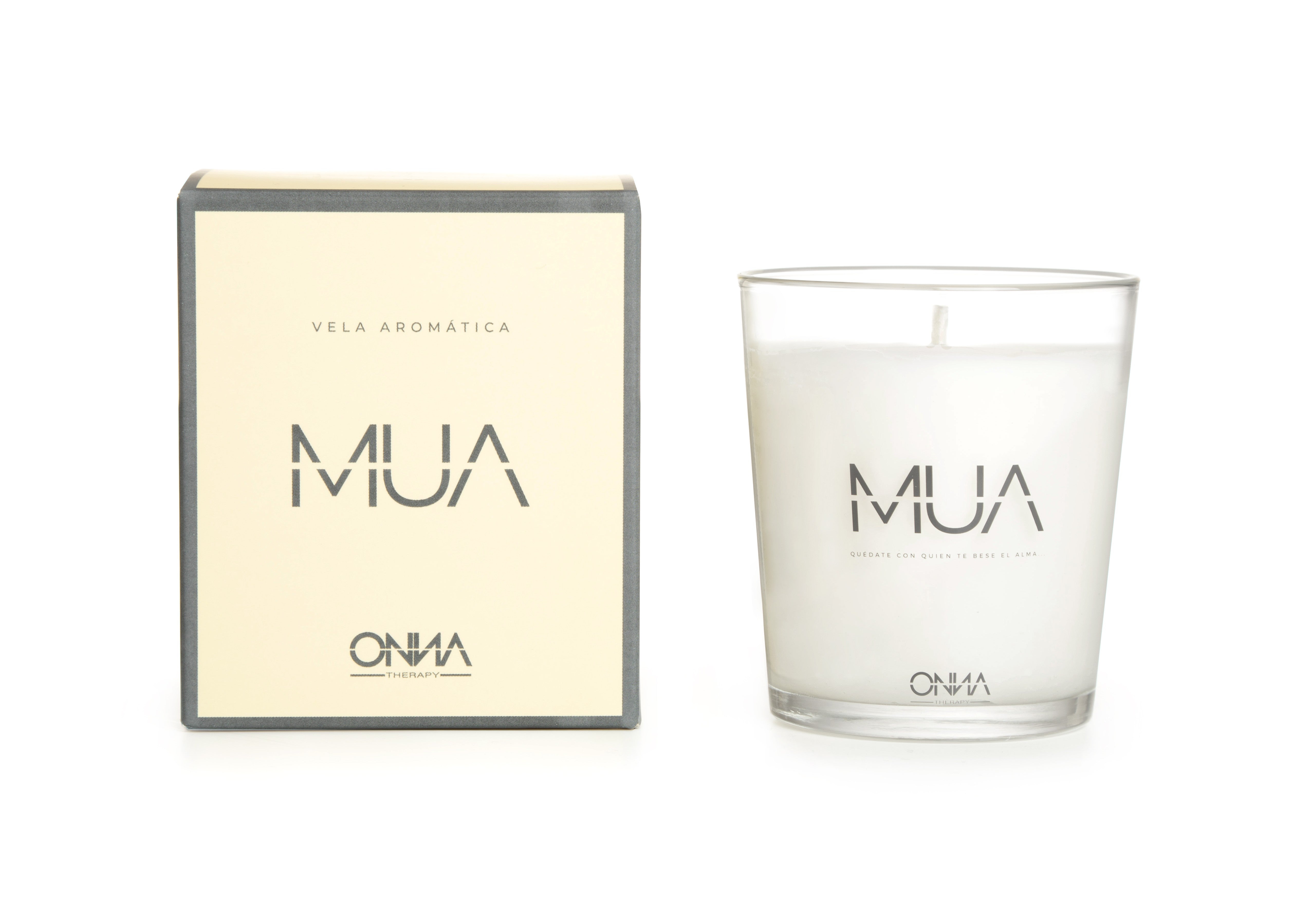MUA. Candela aromatica con estratti oleosi naturali “Rosa Bulgara”, 200gr