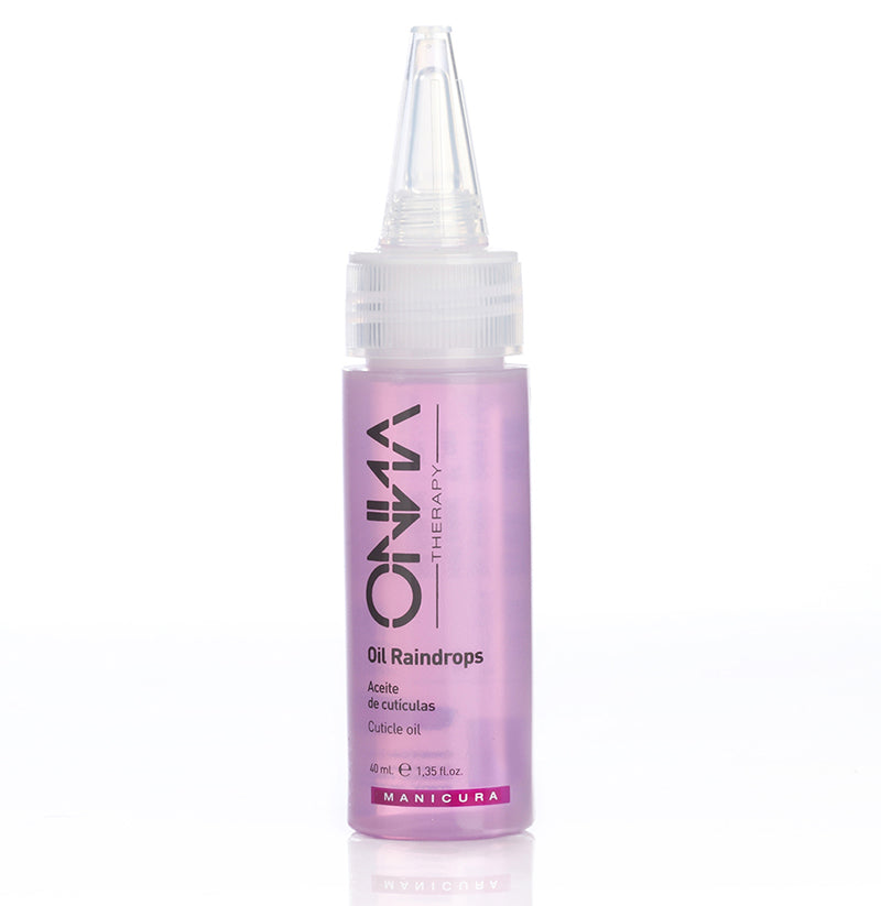 aceite de cuticulas de onna therapy, hidrata las uñas y cuticulas.